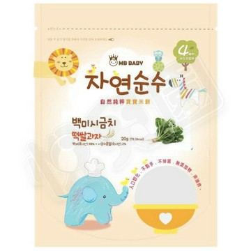 MB BABY萌寶寶 大米餅-菠菜風味【悅兒園婦幼生活館】