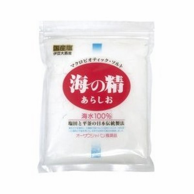 海の精・赤ラベル3kg　国産100％（伊豆大島産）天日濃縮　釜焚き製法