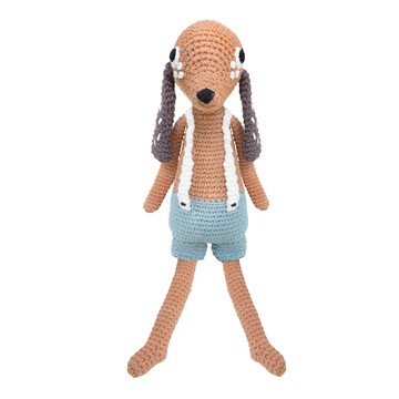 狗狗鉤針娃娃