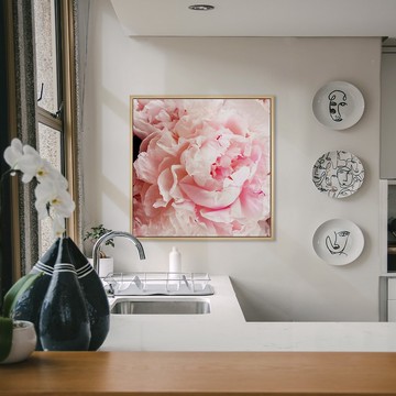 古典牡丹 - 招福吉祥花卉掛畫/花卉攝影/高貴/典雅/客廳裝飾畫