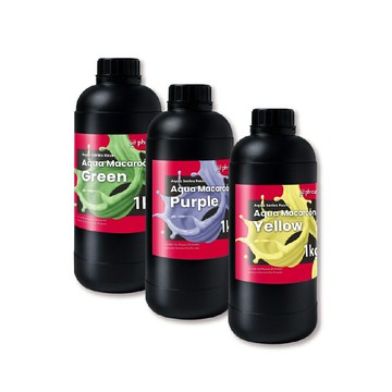 【PHROZEN普羅森】湖水馬卡龍模型樹脂 - 紫色/黃色/綠色(1KG裝)3D列印耗材｜領券最高折$220