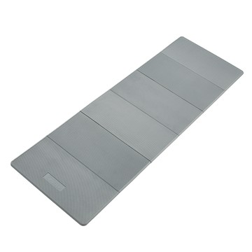 【ATUNAS歐都納FITNESS】瑜珈六折墊182*60.5*1.5cm/MAT-6R新灰