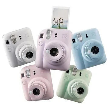 富士 FUJIFILM instax mini 12 拍立得 公司貨 送專用相冊+邊框貼20入