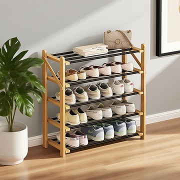 466 免組裝70公分鞋架 五層鞋櫃 玄關收納鞋架  多層鞋架 簡約鞋櫃 免運 現貨【Q11/4】