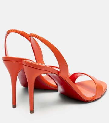 Christian Louboutin O Marylin 85 leather slingback sandals