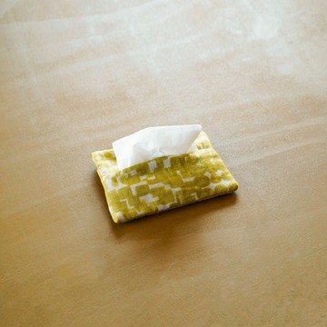 實惠禮品 面紙卡片包  亞麻嫩草