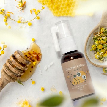 好吃的綠蜂膠+麥蘆卡蜂蜜噴劑30ml（1瓶/2瓶/3瓶/4瓶）轉式長噴嘴