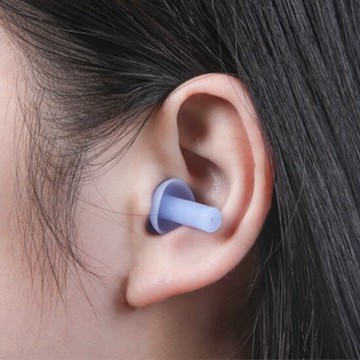 耳塞 打呼 睡眠 靜音 耳罩 宿舍 工作 降噪 隔音 附收納盒 防噪音 睡覺 午睡用 重複使用 可水洗 矽膠 傘狀軟式耳塞 MY COLOR【F065】
