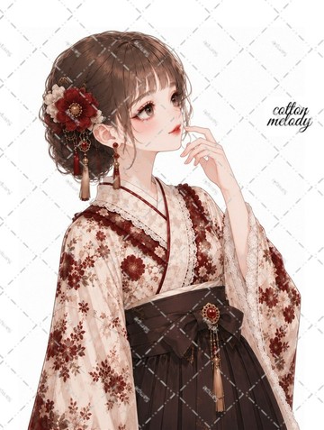 原創貼紙 no.9279 人物貼紙 原創貼紙 女孩貼紙 原創人物貼紙