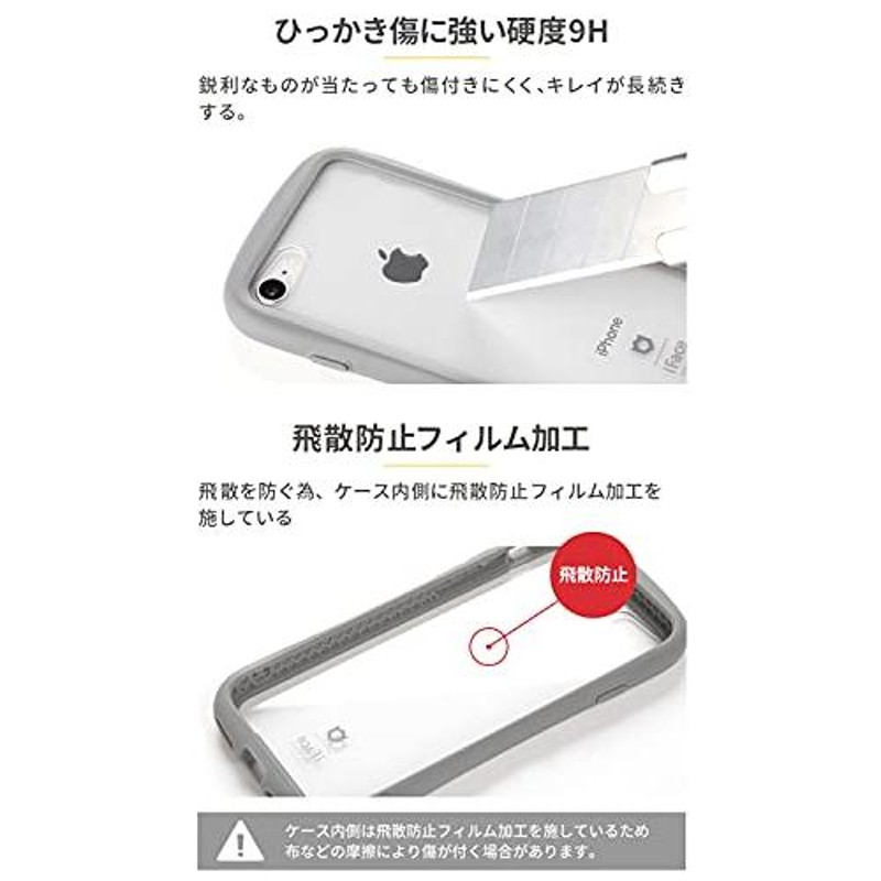 iFace Reflection iPhone 12/12 Pro ケース クリア 強化ガラス