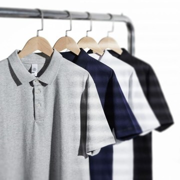 t卹男灰色polo衫短袖翻領上衣寬鬆衣服氣質潮流百搭潮牌時尚日系 男裝翻領短袖上衣 POLO翻領上衣男 H0430