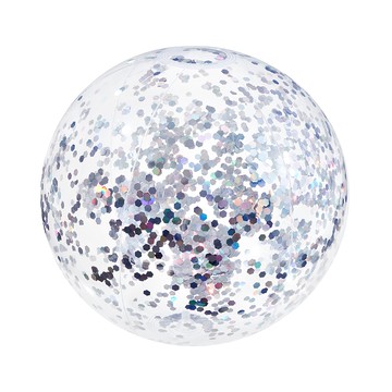 comet 沙灘球  1顆  41cm  透明亮片