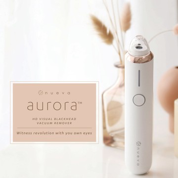 【nueva】小極光｜Aurora™ - HD 高解析粉刺機 （粉刺機推薦/60倍可視顯微/智能不傷肌/黑頭毛孔清潔儀)