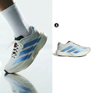 【Adidas 愛迪達】ADIZERO EVO SL WOVEN W 慢跑鞋 運動鞋 女 A-KI3909
