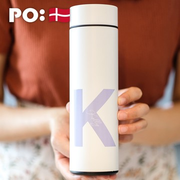 PO: 丹麥智能保溫泡茶杯(460ml)-客製英文字母