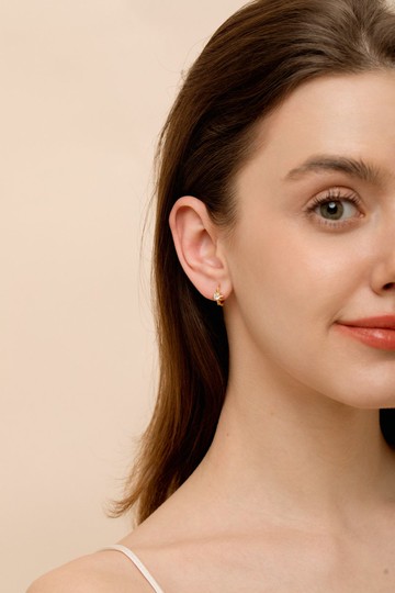 流星星光耳環 925銀 14K金 抗過敏 可戴洗澡 不掉色 女生