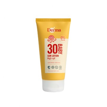 【即期品】Derma 寶寶有機防水物理防曬霜旅行號 150ml