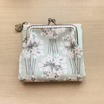 清新花束多功能口金拉鍊夾包2.0