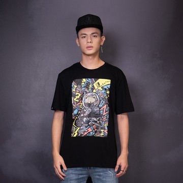 IZZVATI-二代熊全彩夜光T