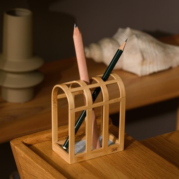 Gudee | ORSON 筆筒 (原竹色)