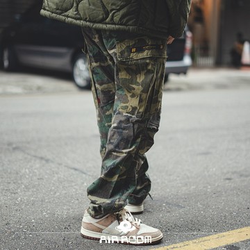 ☆AirRoom☆【現貨】2017AW WTAPS BAPE CARGO TROUSERS 聯名 褲子 口袋 猿人