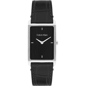 Calvin Klein CK Dapper系列 簡約方形手錶-24mm 25200528