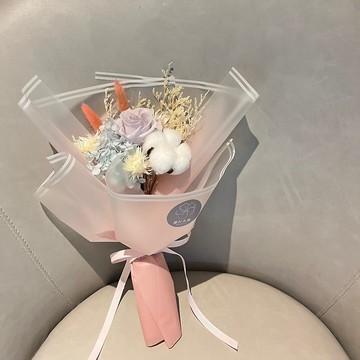 【維拉花藝】永生花束 粉色系花束