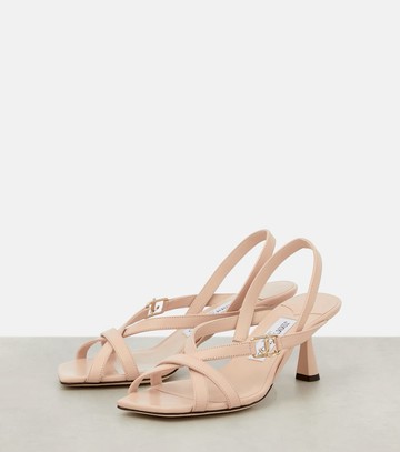 Jimmy Choo Jess 95 leather sandals
