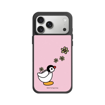 iPhone 17 Pro Max SolidX 黑 - Pingu 企鵝家族 - Pinga - 心花綻放