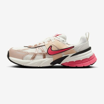 Nike Wmns V2K Run [HJ7389-838] 女 運動休閒鞋 復古鞋 舒適 緩震 穿搭 米白 粉紅
