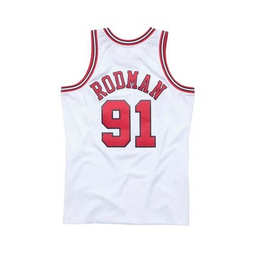 Mitchell & Nes NBA 球迷版球衣 DENNIS RODMAN #91 CB 1997-98 HOME 球衣 黑 MNSWJ-G252B [台灣現貨]