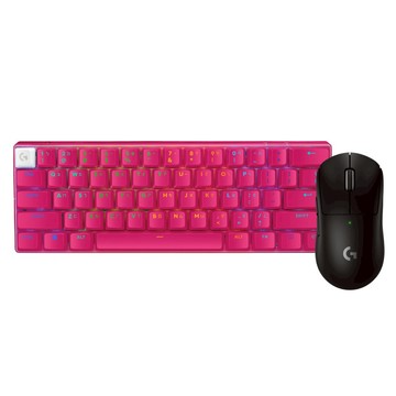 【推薦組合】SUPERLIGHT2 無線輕量化遊戲滑鼠 + PRO X 60% 專業機械式電競鍵盤