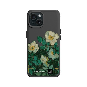 iPhone 15 SolidX 黑 - Van Gogh Museum - 野玫瑰