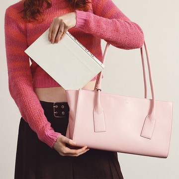 韓國製 MUR Brick Bag Vegan Leather 包包 (Pink)