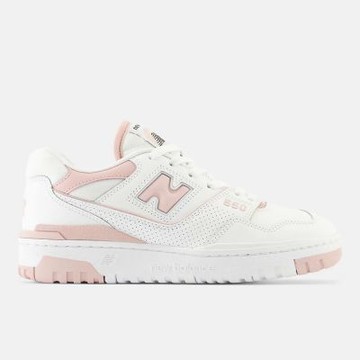 New Balance [BBW550BP] 女 復古鞋 經典 NB 550 休閒 B楦 皮革 俐落 簡約 莫蘭迪粉