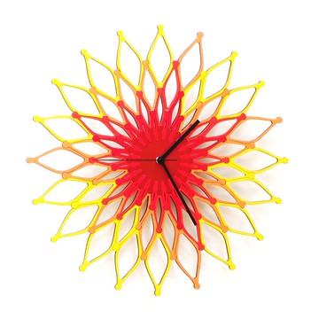 Fireworks I - 大型時尚木質掛鐘2 種尺寸