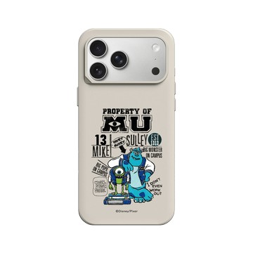 iPhone 17 Pro Max SolidX 貝殼灰 - 迪士尼-皮克斯 PIXAR - Monster University 復古風