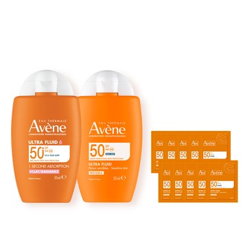 Avene_雅漾官方直營清爽亮顏防曬組