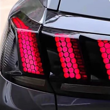 新款【upton】趣味蜂巢蜂窩車貼電動摩托車車身貼紙個性車貼摩托車改裝裝飾貼紙