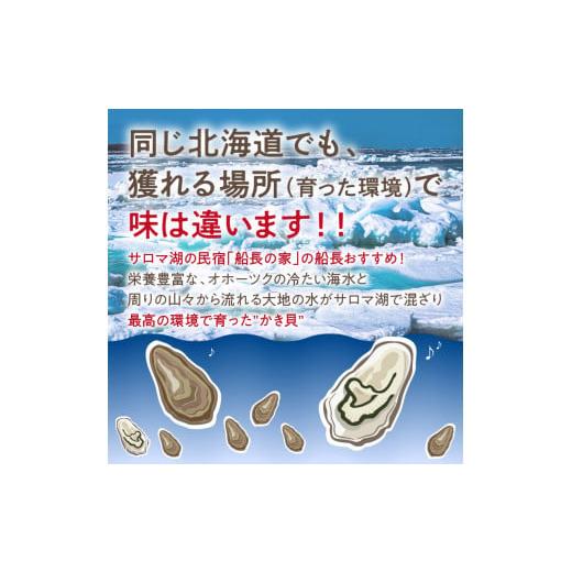 ふるさと納税 北海道 北見市 サロマ湖自慢の殻付きカキ貝 大 3.5kg詰め 牡蠣 かき 濃厚 大きい 魚介類 貝類 殻付 殻付き牡蠣 BBQ バー…