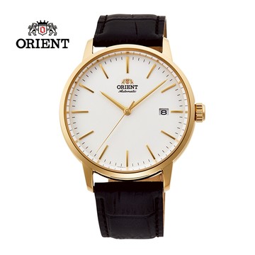 ORIENT 東方錶 DATEⅡ系列 機械錶 皮帶款 白色 RA-AC0E03S