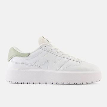 New Balance [CT302CLC] 男女 休閒鞋 經典 復古 D楦 厚底 皮革 NB 302 百搭 白 果綠