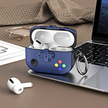 新款 適用於蘋果 Airpods 4 3 2 Pro/Pro2 防撞耳機殼 保護套 防丟失防開蓋 安全鎖扣耳機保護套
