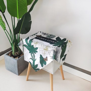 床頭柜保護打印機防塵罩惠普復印機主機音響烤箱套蓋布蓋巾