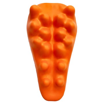 chez moi 日本榭茉雅 肩胛骨背部按摩墊 100% 聚氨酯  橘色  33 x 17.5 x 9.5cm