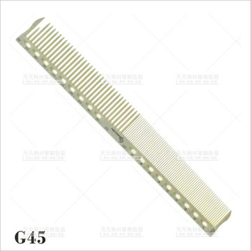 BeautySalon日本專業美髮公分梳(G45)-單支[90303]雙面公分梳 裁剪梳 刻度梳 剪髮梳 扁梳
