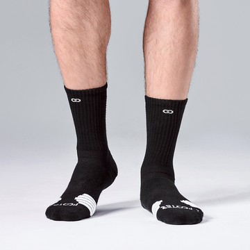 【FOOTER】AirSwift 籃球襪(ZH154-黑色)