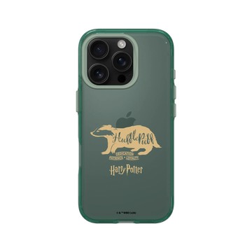 iPhone 16 Pro Clear 憂墨綠 - 哈利波特 Harry Potter - 赫夫帕夫標誌