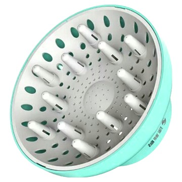 達新牌 熱烘罩  湖水綠  1個