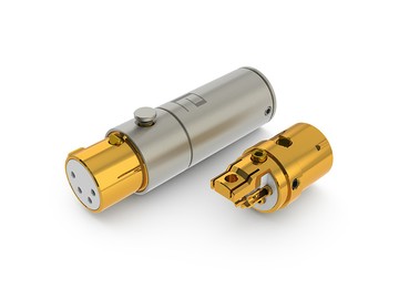aeco XLR 4極 母端 AX4-1623G 無鎳鍍金 壹個 / 壹組